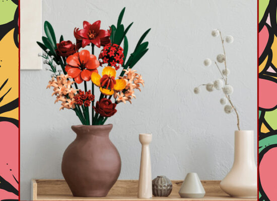 Toylino Blumenstrauß aus Klemmbausteinen - Aktion bei ALDI Nord ab 20. November 2025