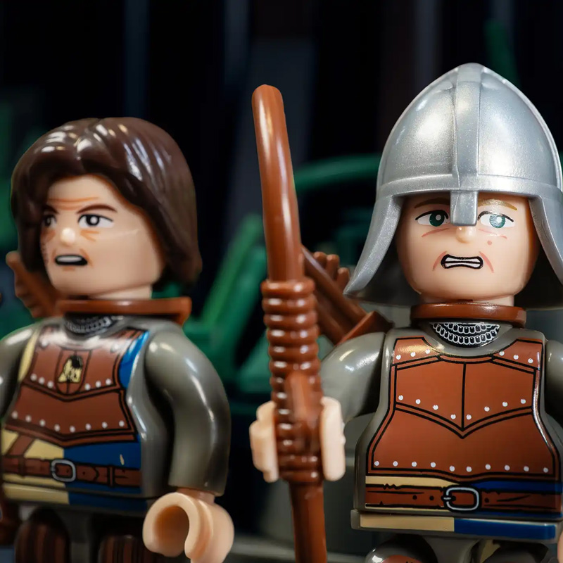 BlueBrixx Burg Blaustein 108713 Pro Bergfried Minifiguren