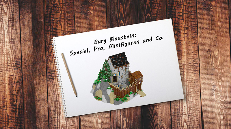 BlueBrixx Burg Blaustein Übersicht