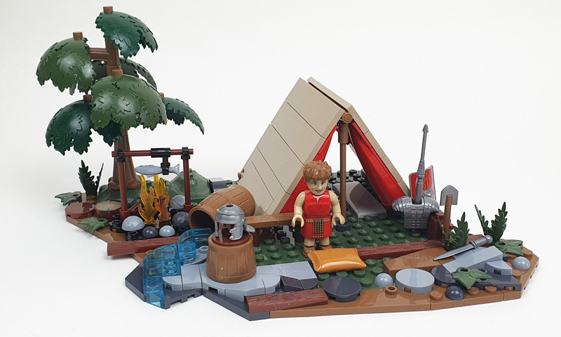 COBI Roman Camp: Tent / Zelt der römischen Legionäre 20078