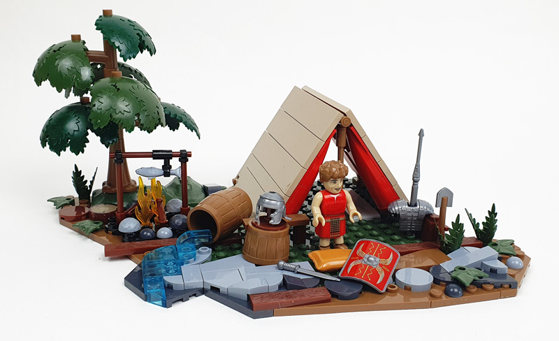COBI Roman Camp: Tent / Zelt der römischen Legionäre 20078
