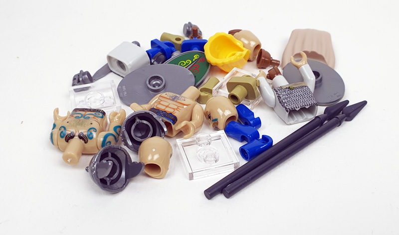 COBI Celtic Warriors / Keltische Krieger 20074 Aufbau