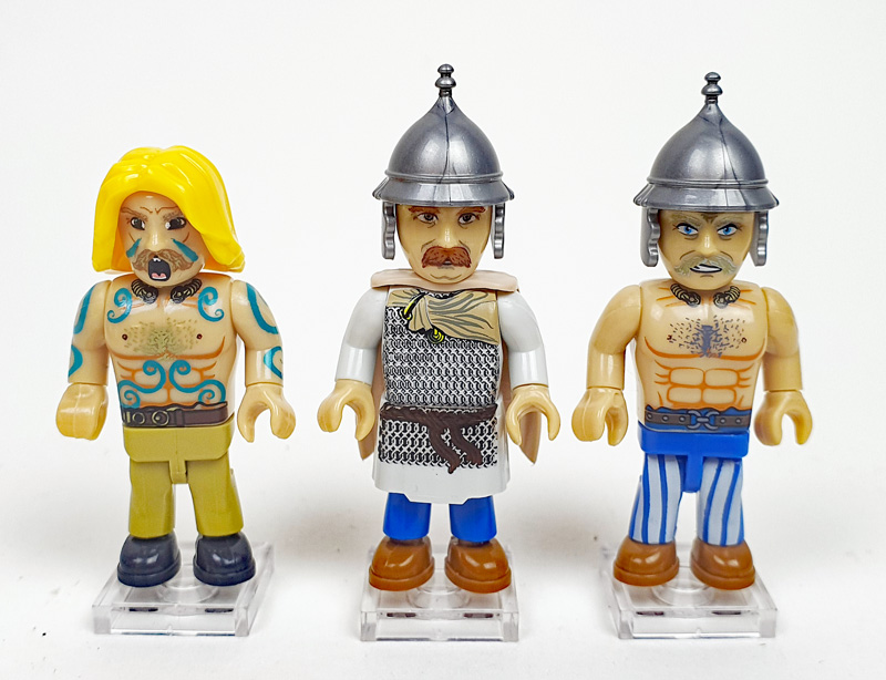 COBI Celtic Warriors / Keltische Krieger 20074 Minifiguren gebaut