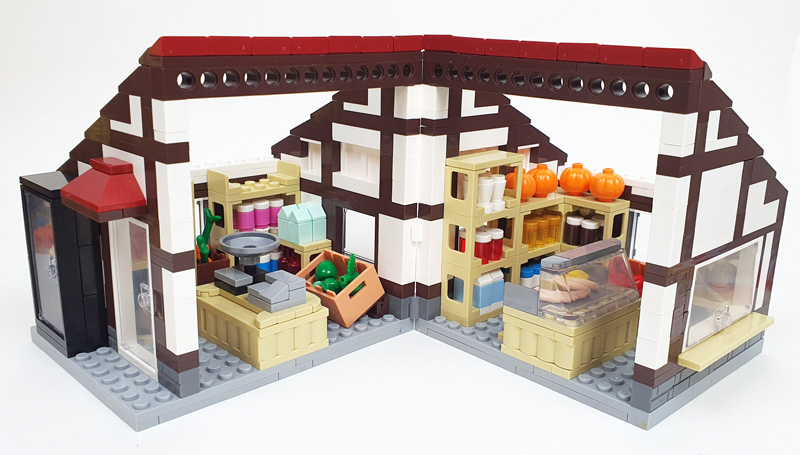 Toylino Hofladen aufgebaut