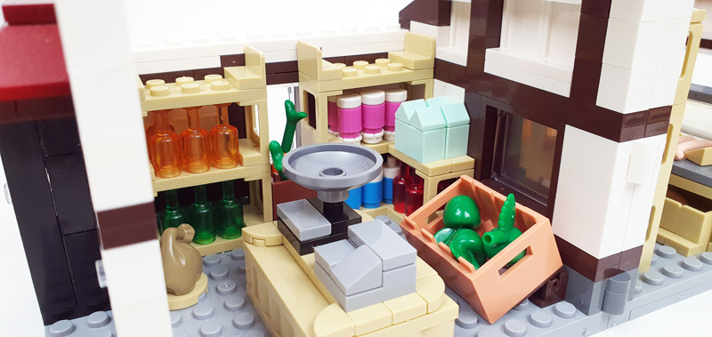 Toylino Hofladen aufgebaut