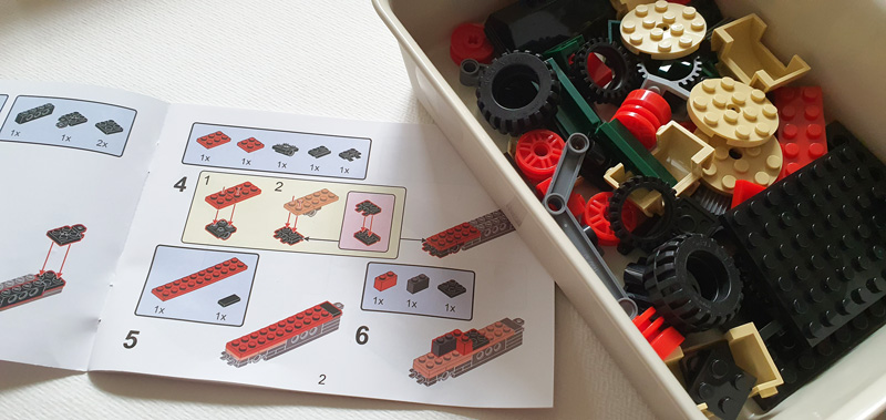 Toylino Hofladen und Traktor Aufbau