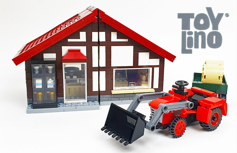 Toylino Hofladen Traktor Titel