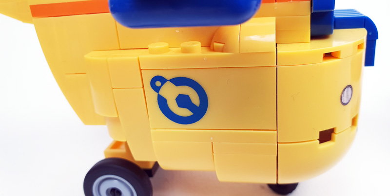 COBI Super Wings Donnie 25124 und Jett 25126