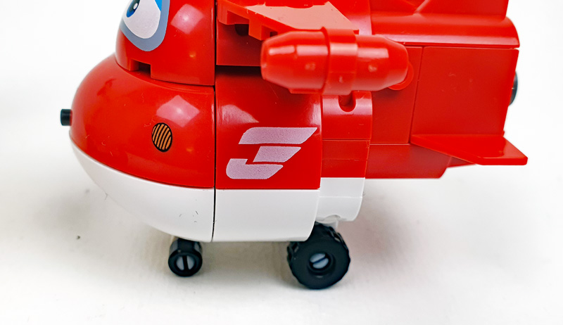 COBI Super Wings Donnie 25124 und Jett 25126