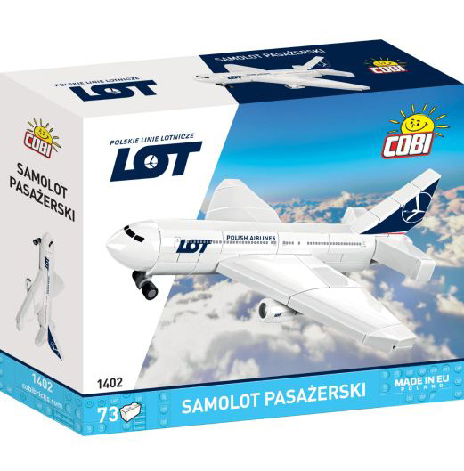 COBI 1402 Lot Passagierflugzeug