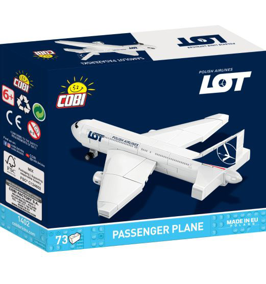 COBI 1402 Lot Passagierflugzeug