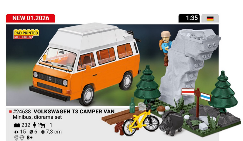 COBI 24638 VW Camper Van