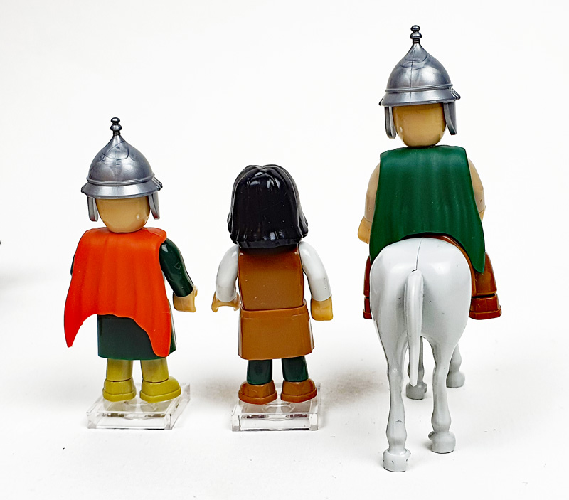 COBI Germanic Warriors / Germanische Krieger 20075 Minifiguren gebaut