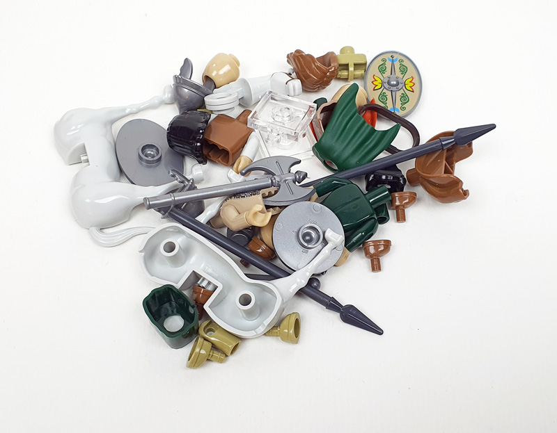 COBI Germanic Warriors / Germanische Krieger 20075 Aufbau