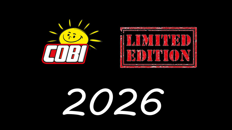 COBI Limited Editions 2026 Übersicht Titel