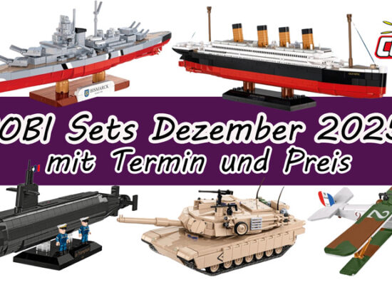 Neue Sets von COBI im Dezember 2025