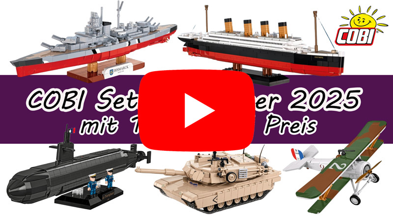 COBI Neuheiten Dezember 2025 Video