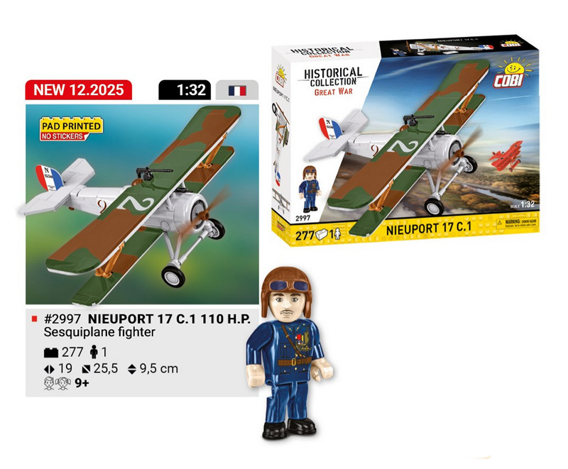 COBI 2997 Nieuport 17 C.1 110 H.P. (Frankreich)