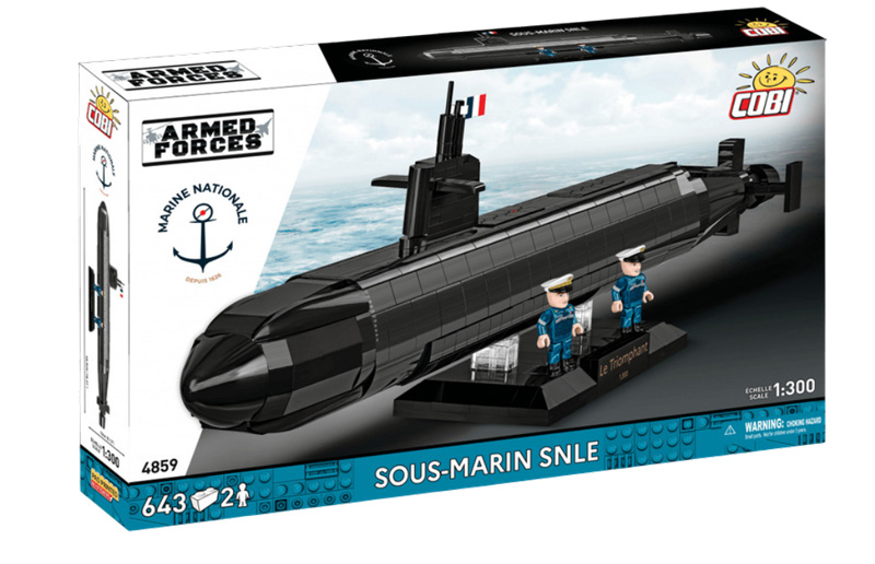 COBI Sous-Marin SNLE 4859 Box