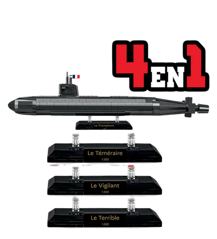 COBI Sous-Marin SNLE 4859 4-in-1