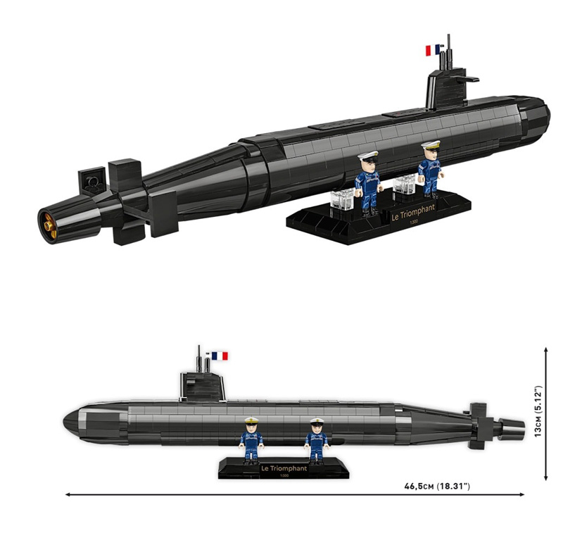 COBI Sous-Marin SNLE 4859 Set