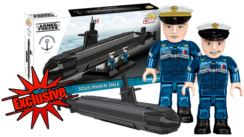 COBI Sous-Marin SNLE 4859 Titel