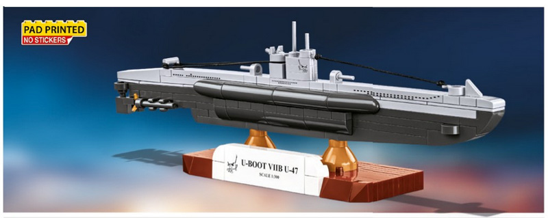COBI 4858 U-Boot U-47 (Type VIIB)