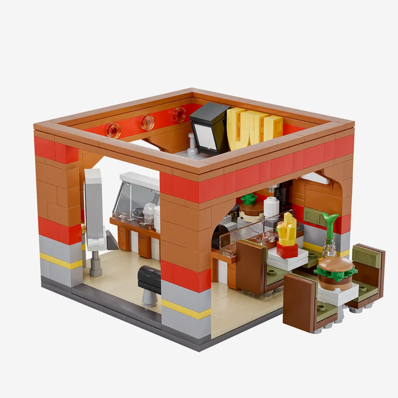 BlueBrixx Studgart Hbf: Wambo Burger 108438