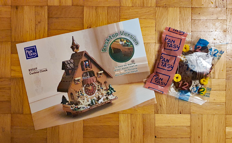 Pantasy Kuckucksuhr 85027 Aufbau