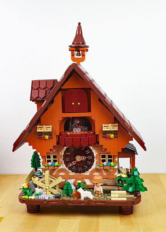 Pantasy Kuckucksuhr 85027 aufgebaut