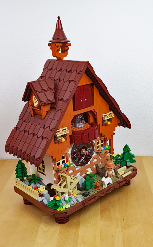 Pantasy Kuckucksuhr 85027 aufgebaut