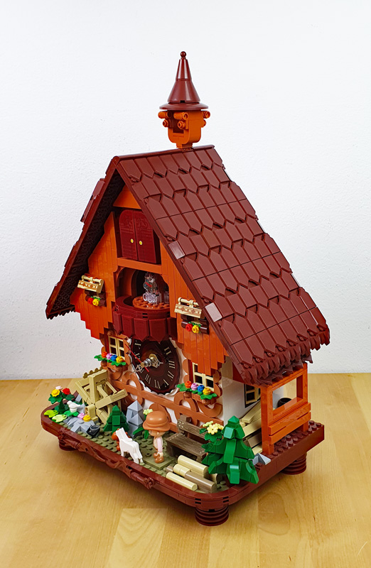 Pantasy Kuckucksuhr 85027 aufgebaut