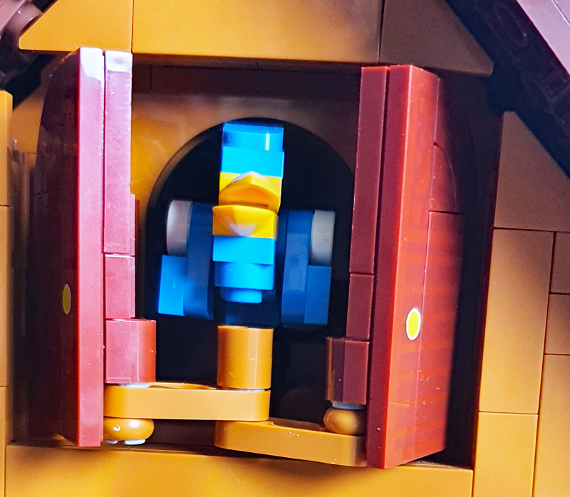 Pantasy Kuckucksuhr 85027 aufgebaut