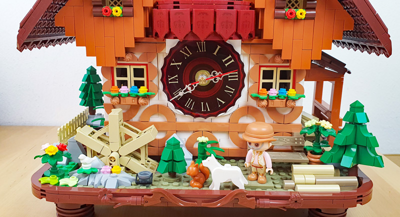 Pantasy Kuckucksuhr 85027 aufgebaut