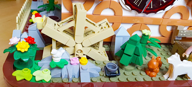 Pantasy Kuckucksuhr 85027 aufgebaut