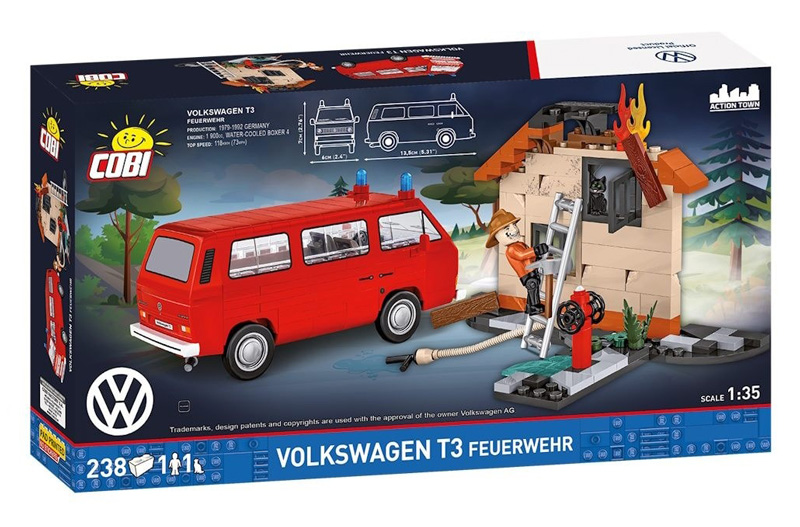 COBI Volkswagen T3 Feuerwehr Box