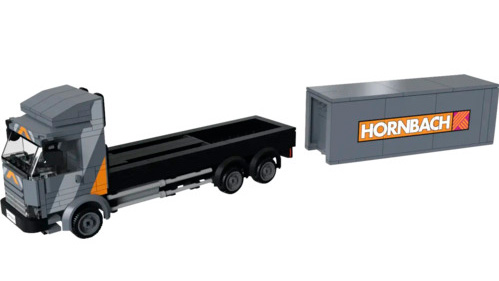 Hornbach Container Transporter Klemmbausteine