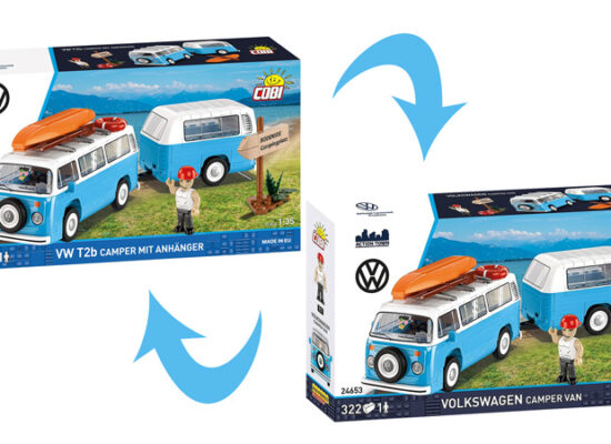 Verwirrung um den COBI Camper Van mit Anhänger: 24653 und 24620 Verwirrung um den COBI Camper Van mit Anhänger: 24653 und 24620