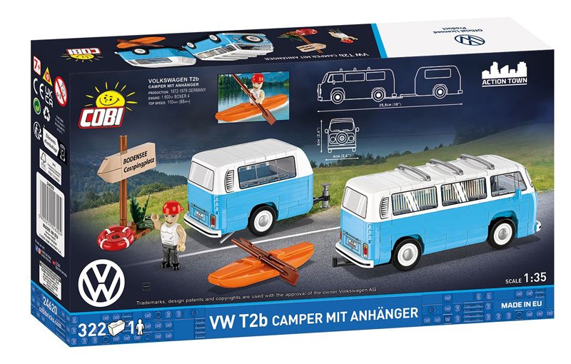 COBI VW Camper Van 24620 Box Back