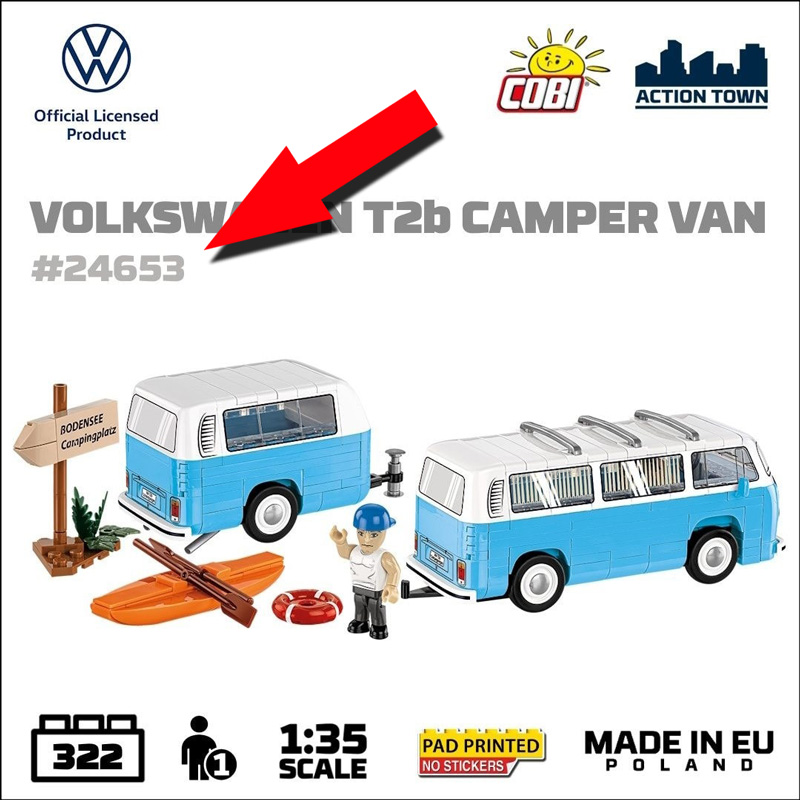 COBI VW Camper Van Ankündigung 24653