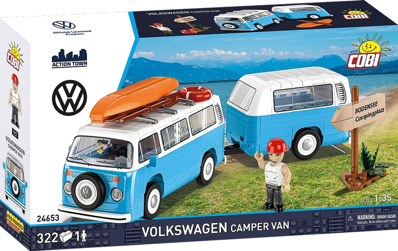 COBI VW Camper Van 24653 Box Front