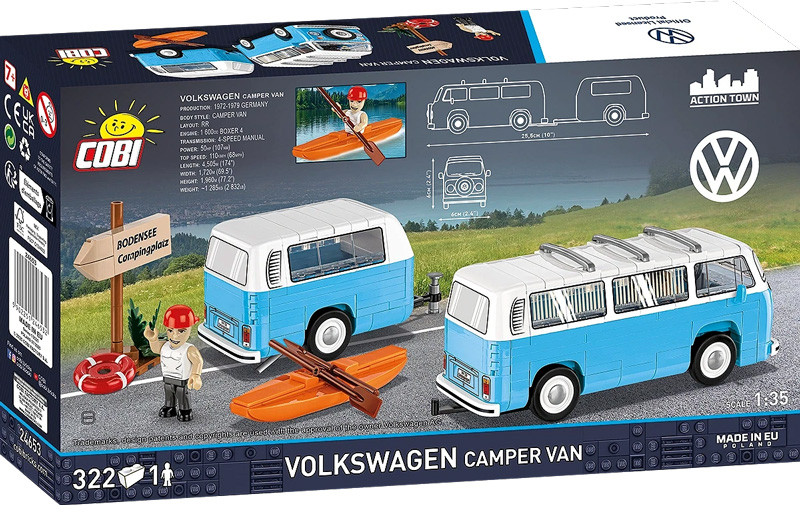 COBI VW Camper 24653 Box Back
