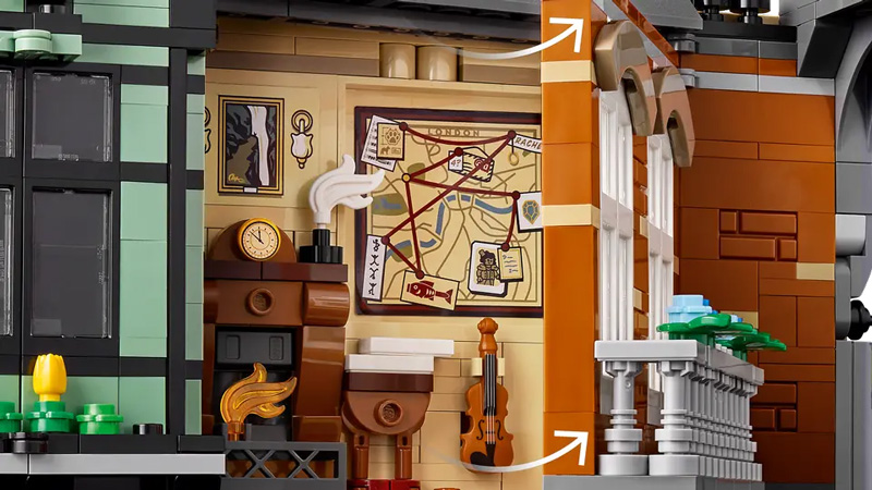 LEGO Sherlock Holmes Bücherstütze (10351)