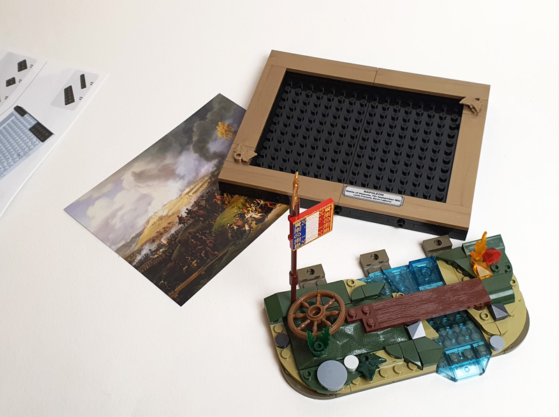 COBI 20091 Napoleon Schlacht um Moskau Aufbau