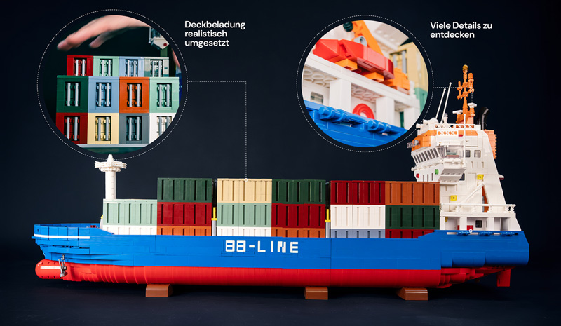 Container Frachtschiff BB-Line 108688