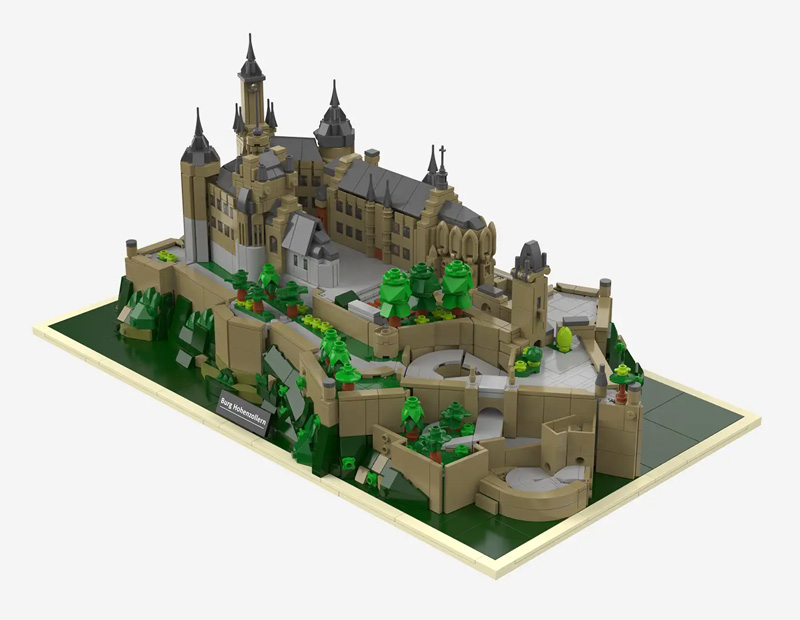 BlueBrixx Burg Hohenzollern 108687