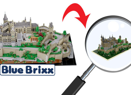 BlueBrixx schrumpft die Burg Hohenzollern