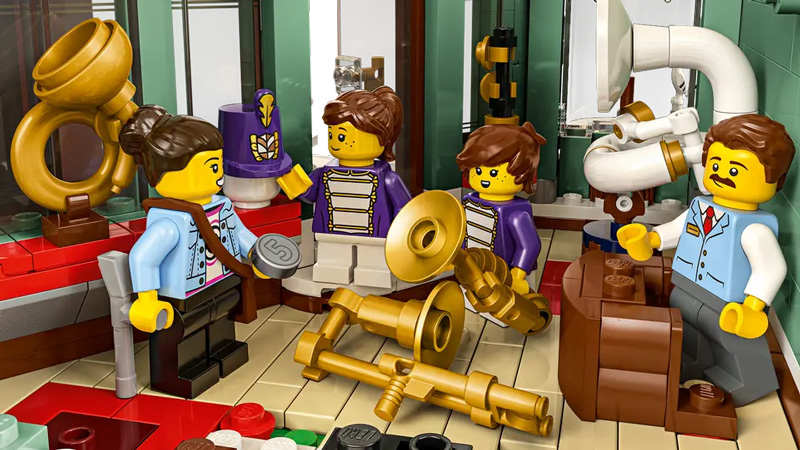 LEGO Einkaufsmeile 11371 Minifiguren