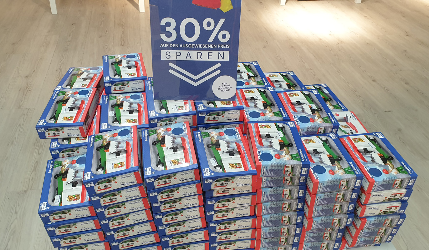 Besuch Bluebrixx Outlet Schenefeld