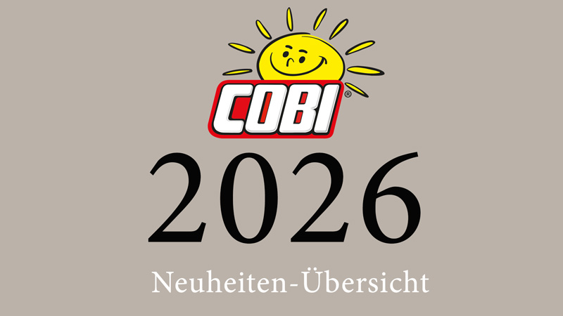 COBI Neuheiten 2026 Übersicht Titel
